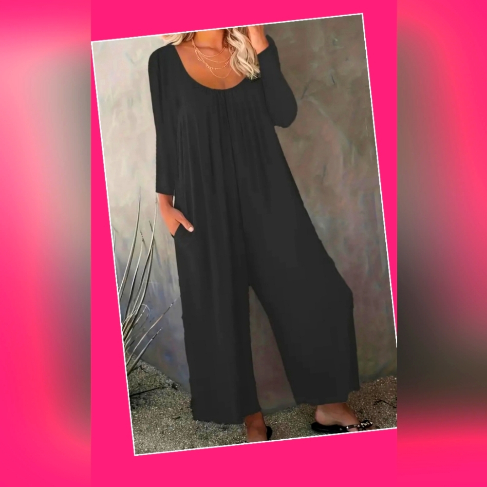 Boutique Romper- Black